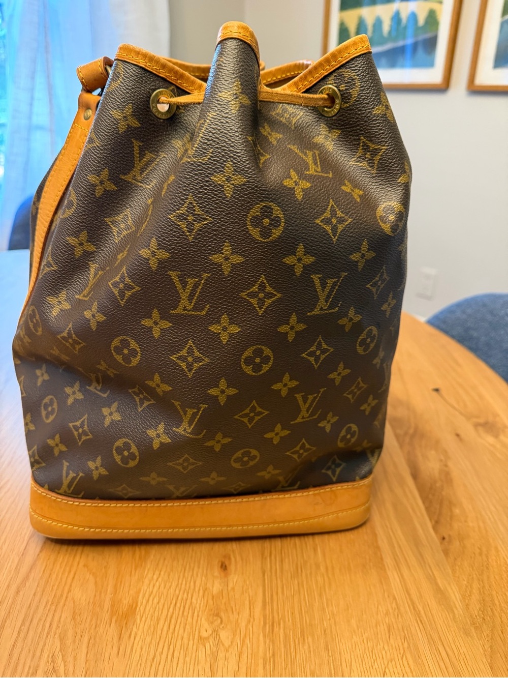 Authentic Vintage Louis Vuitton Noe Shoulder Bag - Picture 3 of 11